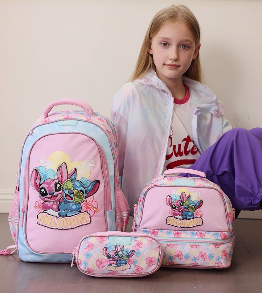 Lightweight ergonomic school backpack